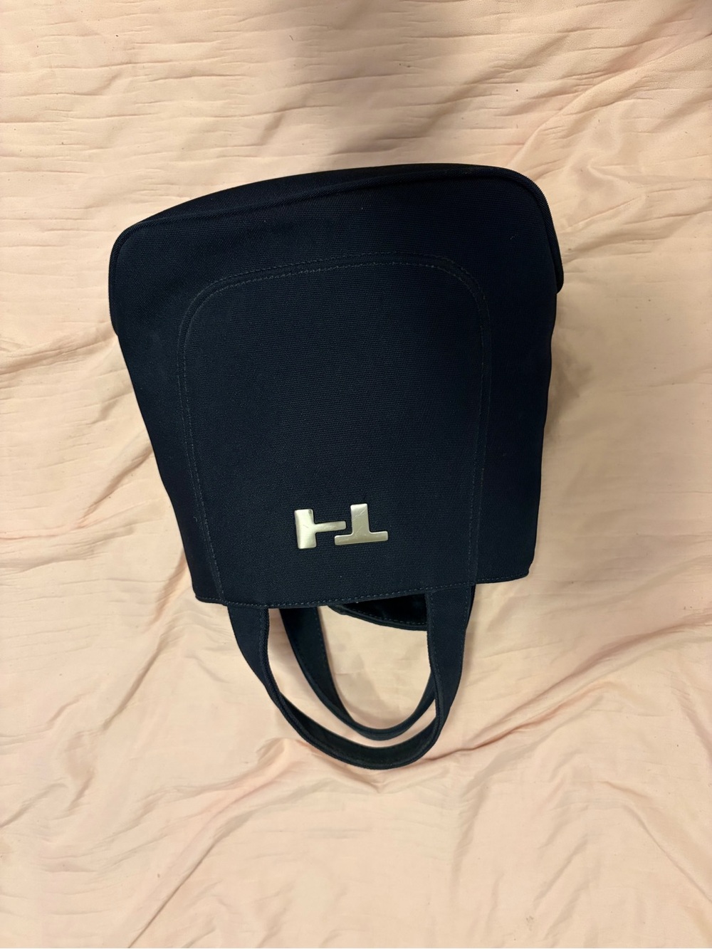 Tommy Hilfiger Navy Tote with Silver Logo
